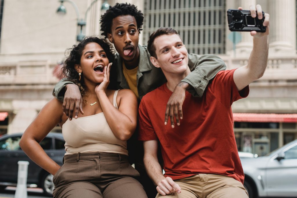 selfie égoïste