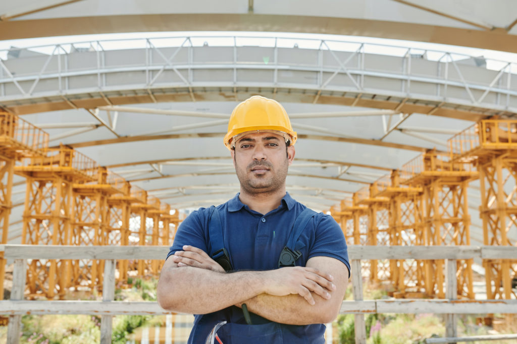 Employé et heureux